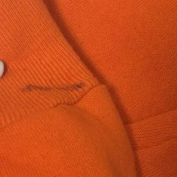 Champions Sweatshirt Mens Size Medium Orange Denver Broncos NFL Football AFC Vtg